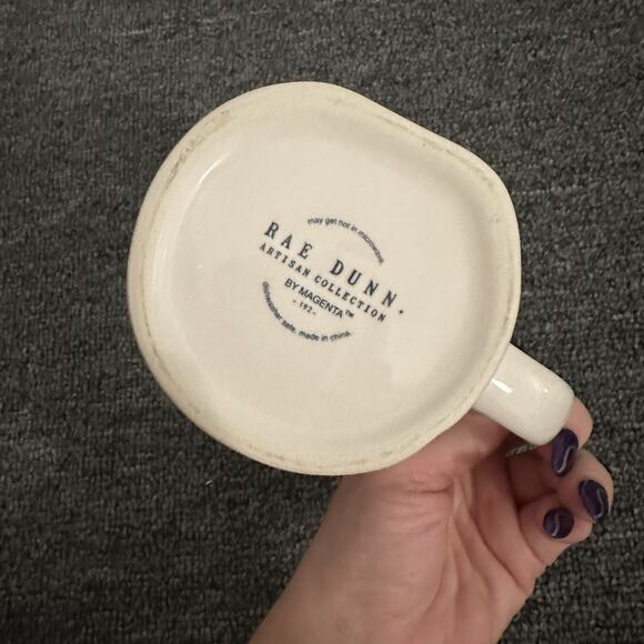 Rae Dunn “RELAX” Artisan Collection Coffee Cup Mug - Picture 4 of 4